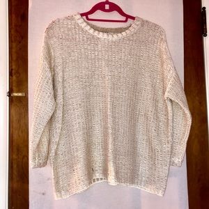 Cream-colored sweater